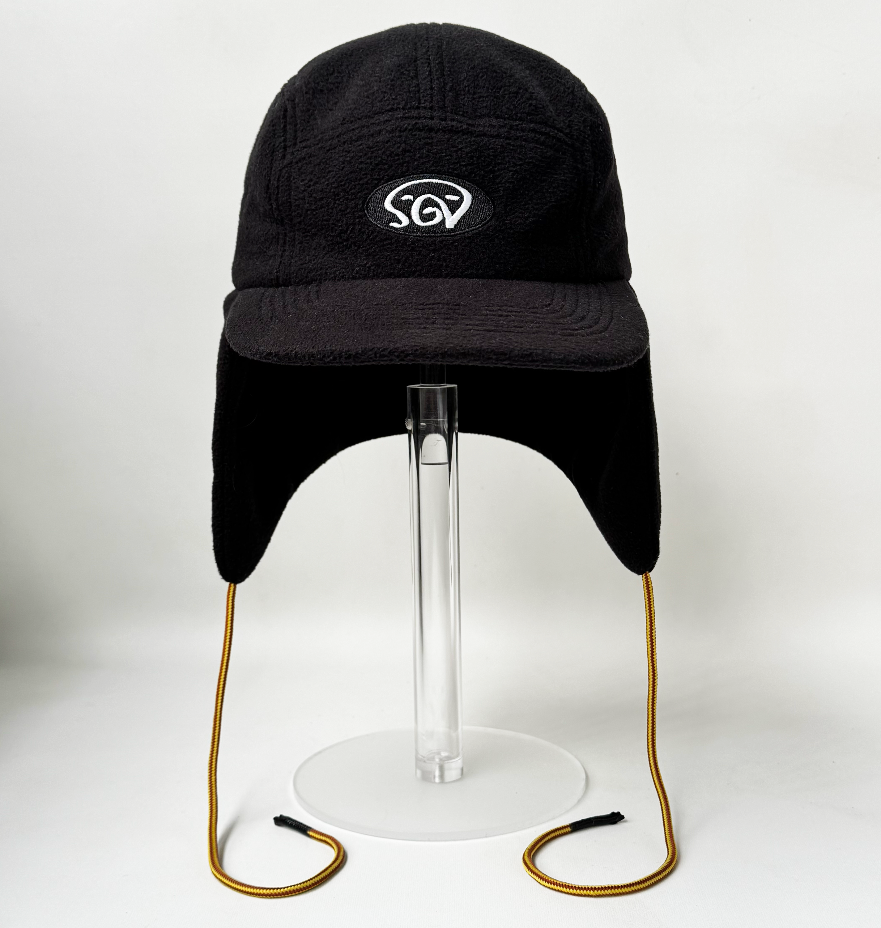 Fleece Bomber Hat in Black – Spreading Good Vibes