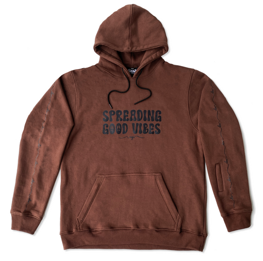 The "Jumpline" Hoodie in Brown