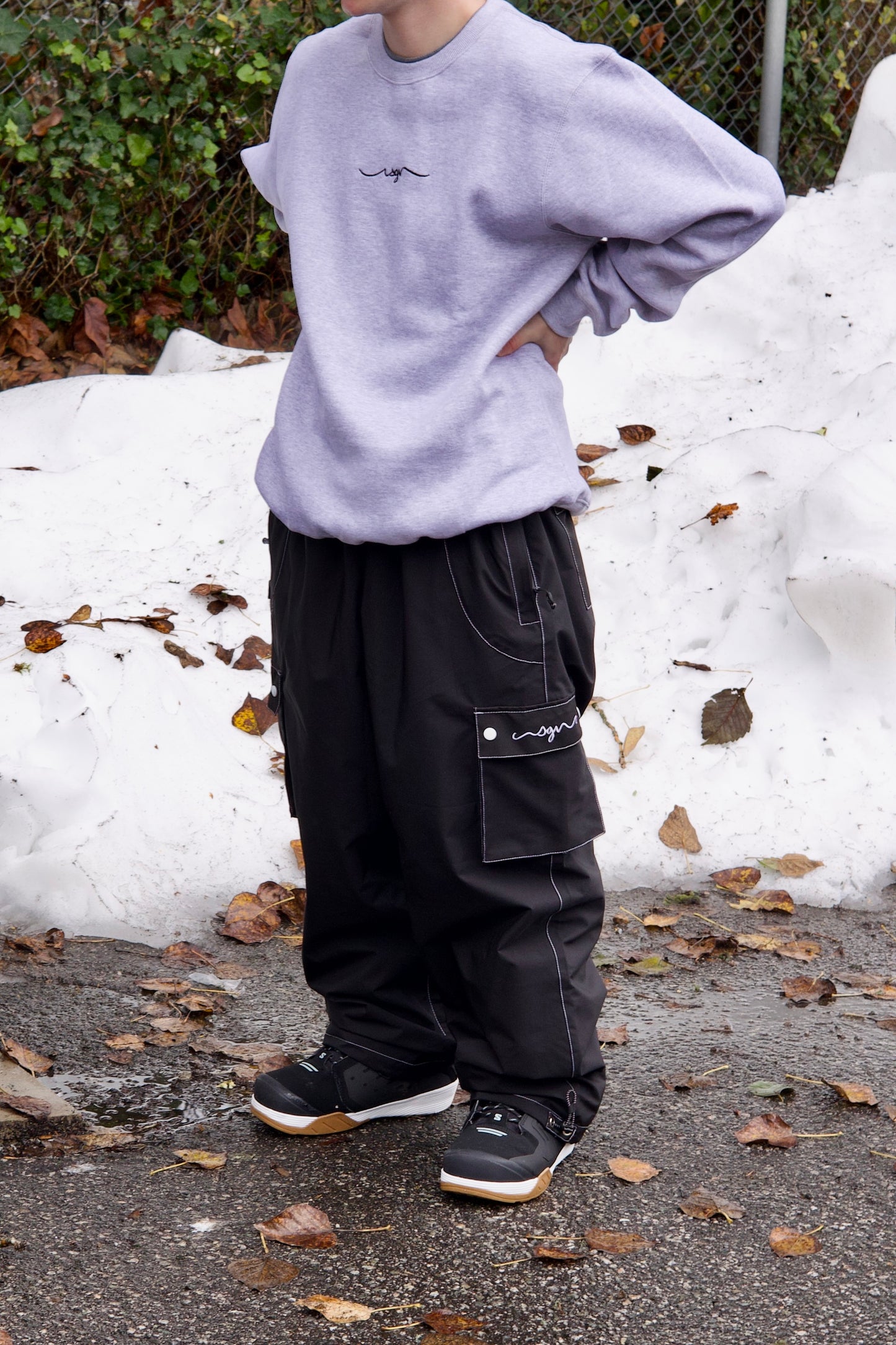 The Stacker Pant in Black