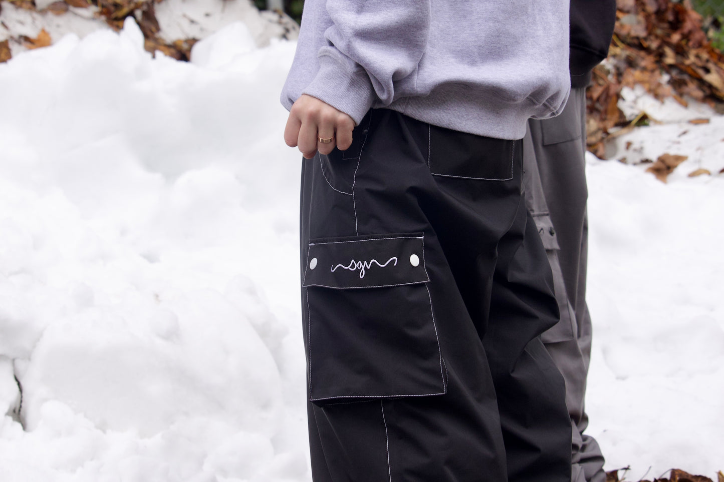 The Stacker Pant in Black