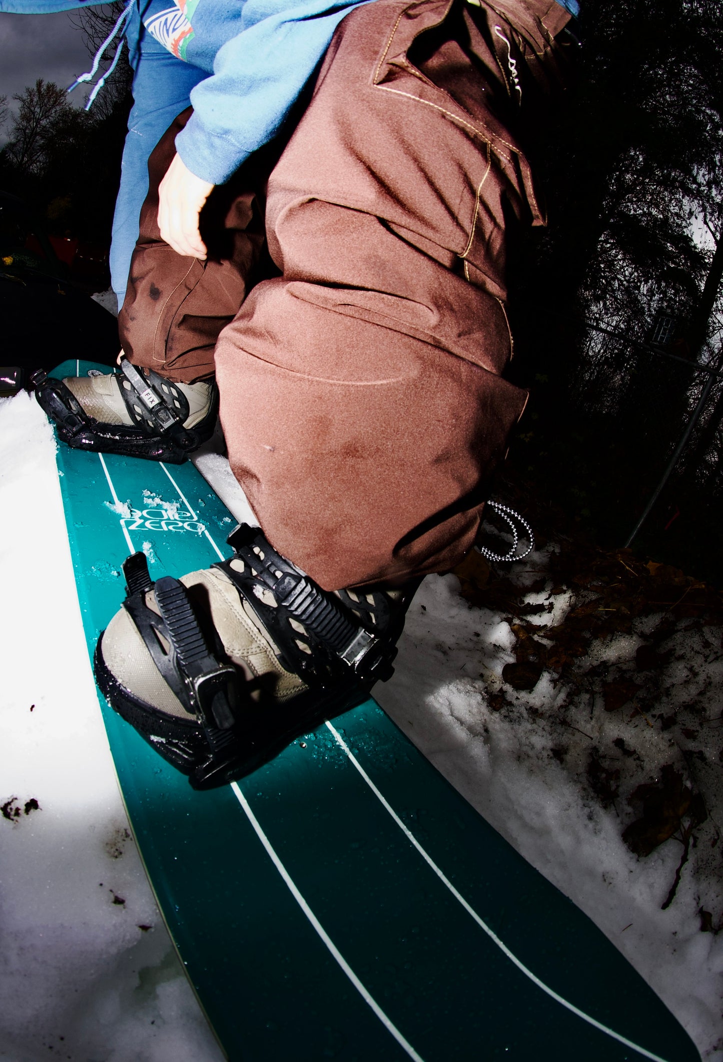 The Stacker Pant in Brown