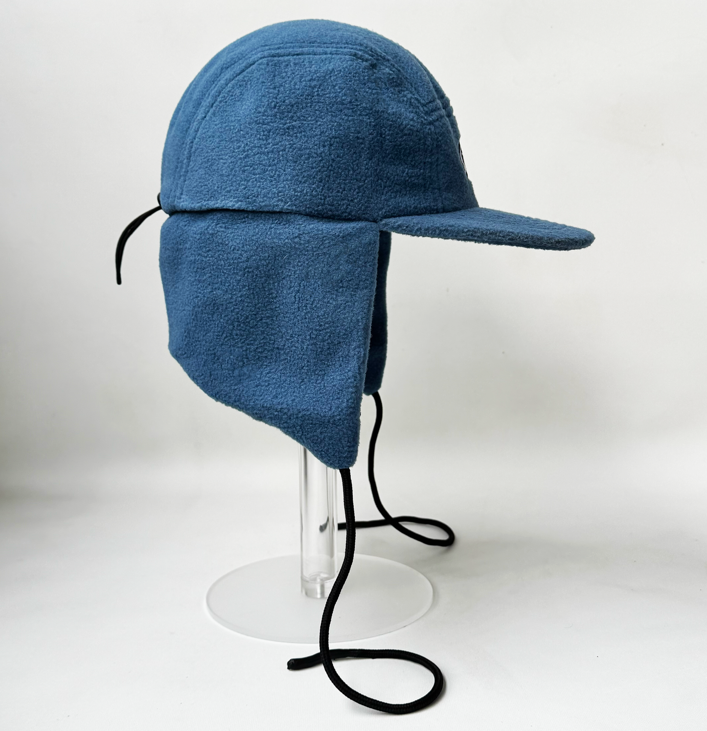 Fleece Bomber Hat in Blue