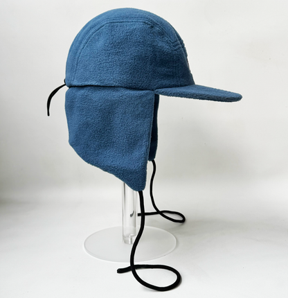 Fleece Bomber Hat in Blue