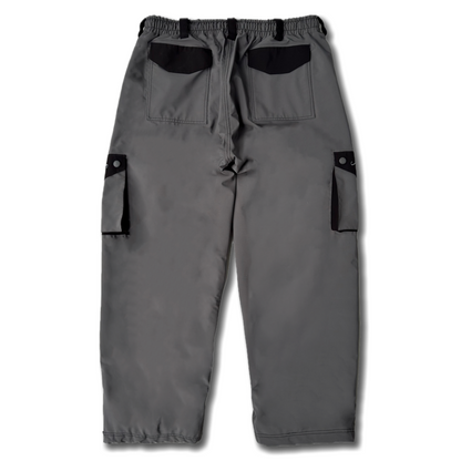The Stacker Pant in Stoned Grey